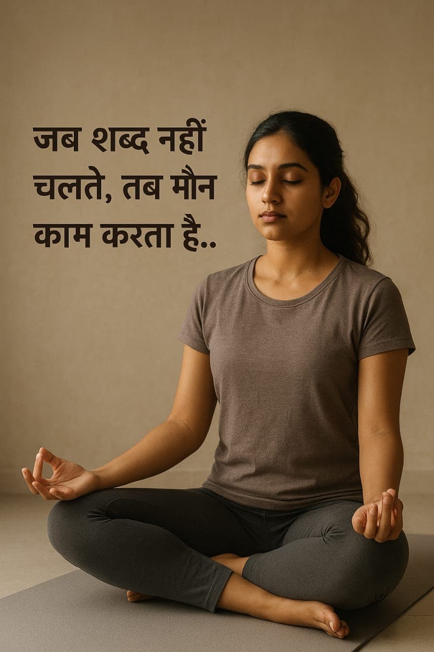 जब शब्द नहीं चलते, तब मौन काम करता है : एक छोटी सी कहानी, लेकिन जीवन की बड़ी सिख…