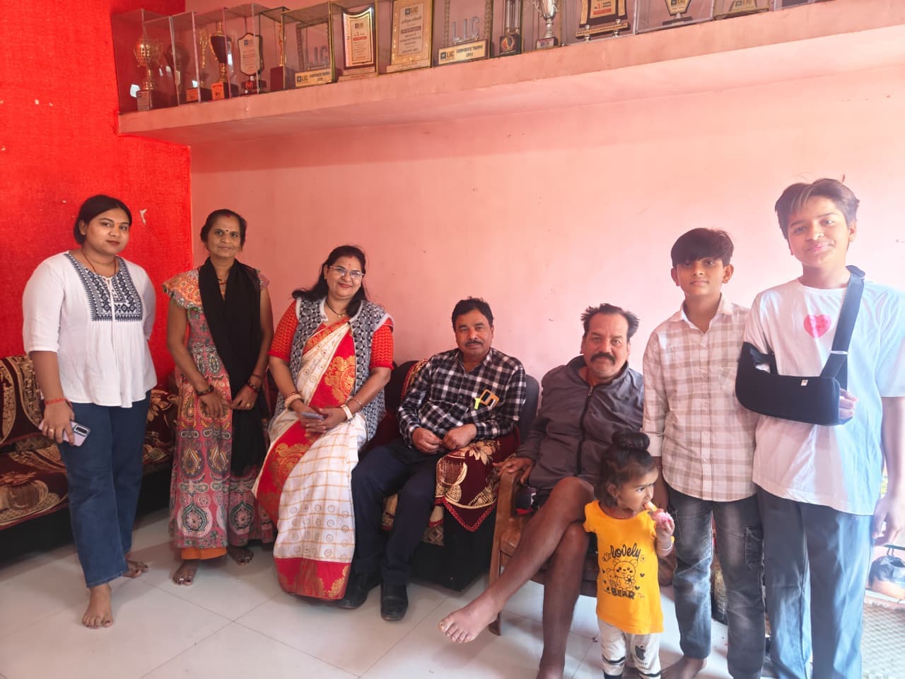 भाजपा महिला मोर्चा की जिलाध्यक्ष उमा चौबे का दौरा, संगठन विस्तार और सामाजिक संवेदनशीलता का परिचय